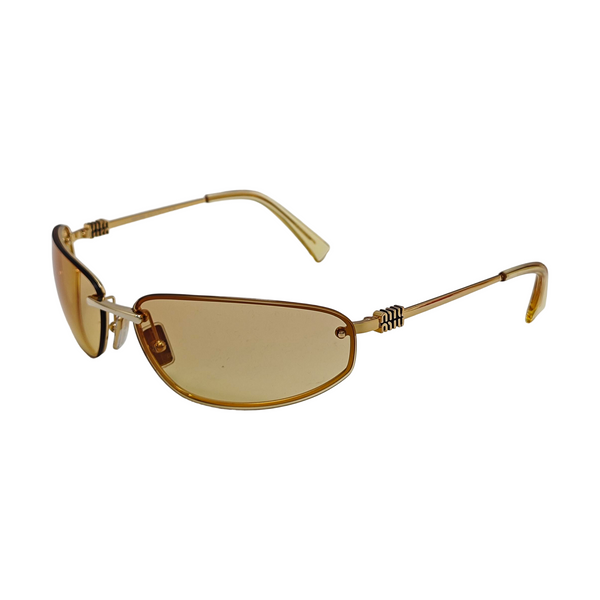 Metal Sunglasses Yellow