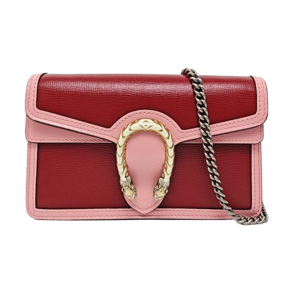 Dionysus Super Mini Calfskin Red