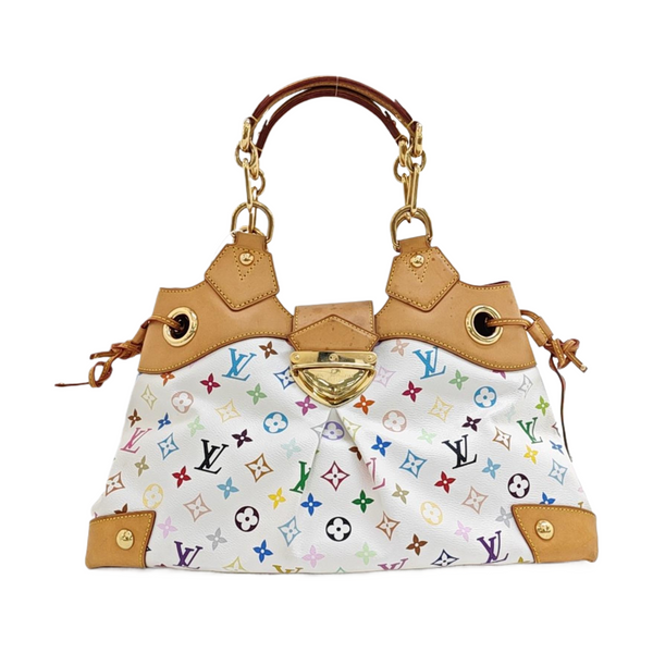 LV × TM URSULA Monogram Coated Canvas White