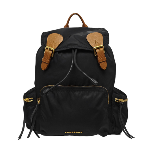 The Rucksack Large Nylon Black