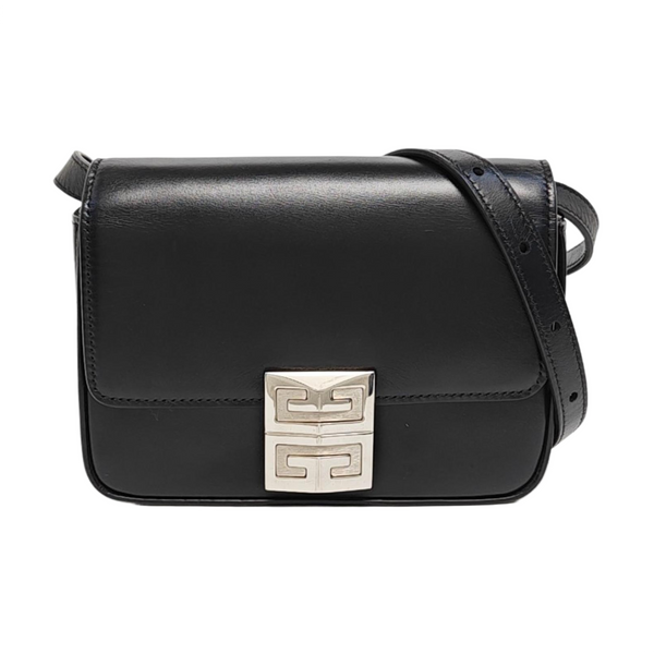 Calfskin Shoulder Bag Black