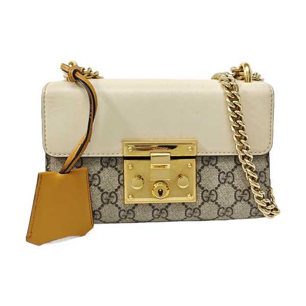 Padlock Small Coated Canvas Multicolor
