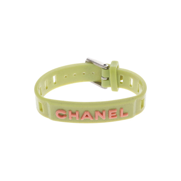 Synthetic Material Yellow Bracelet