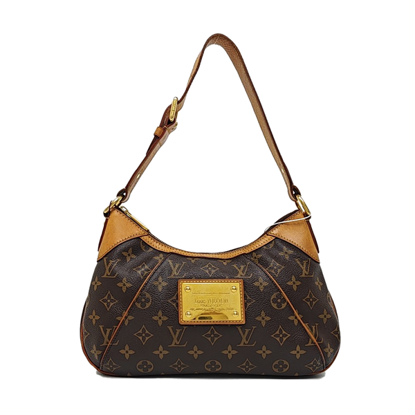 GALLIERA Monogram Coated Canvas Brown