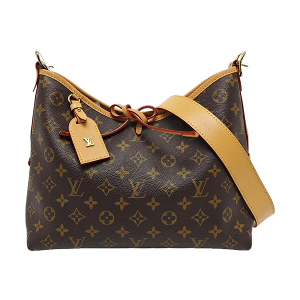 CARRYALL PM Monogram Coated Canvas Brown