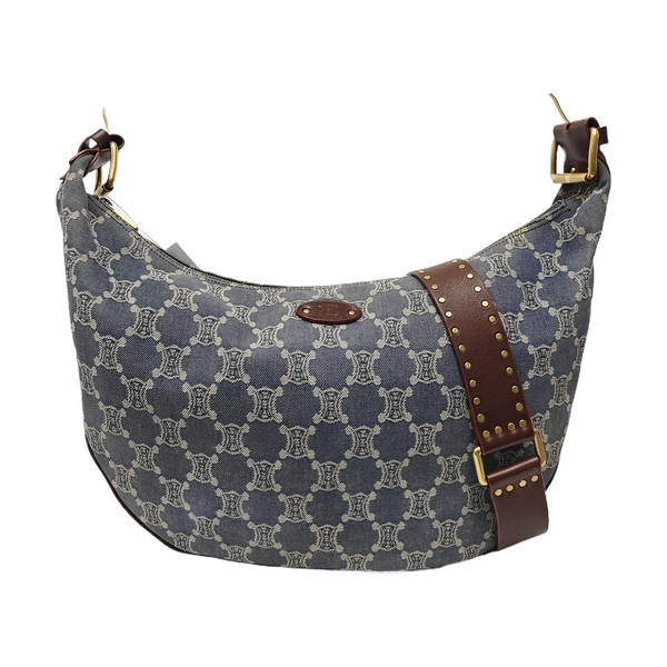 Canvas Shoulder Bag Blue