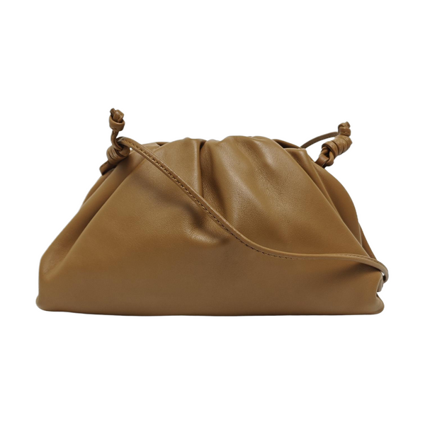Authenticated pre-owned The Pouch Mini Calfskin Brown - Shoulder Bag at Looply