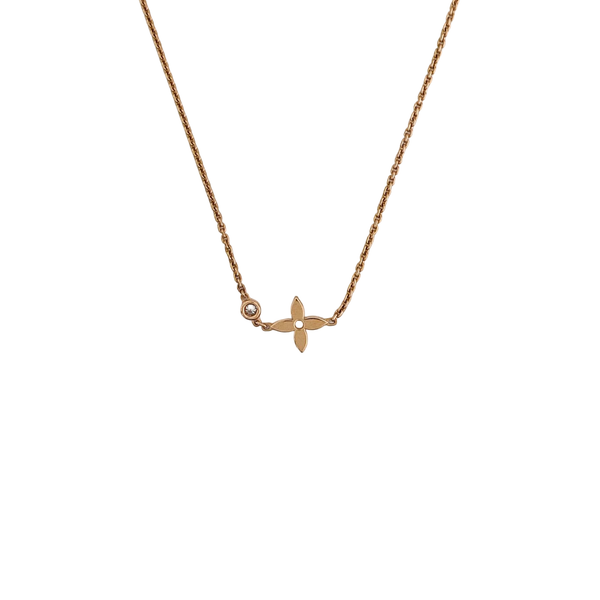 IDYLLE BLOSSOM 18k Gold Rose Gold Necklace