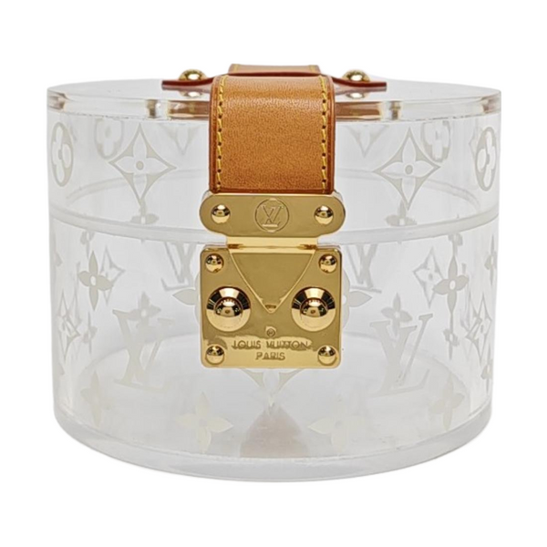 BOX SCOTT Monogram Plastic Clear