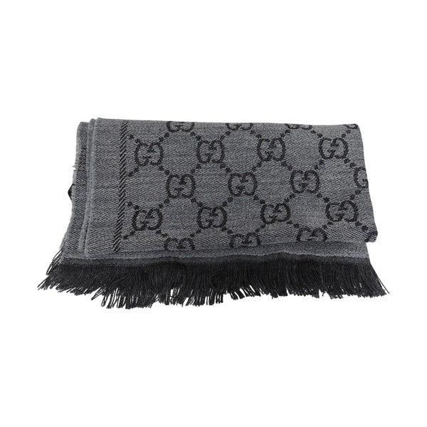 Wool Scarf Gray