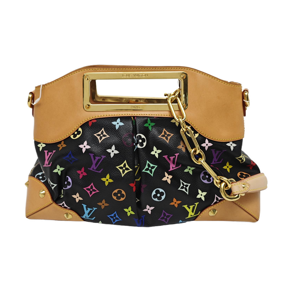 LV × TM JUDY Monogram Coated Canvas Black