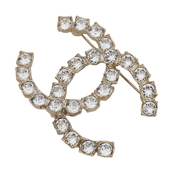 Metal Gold Brooch