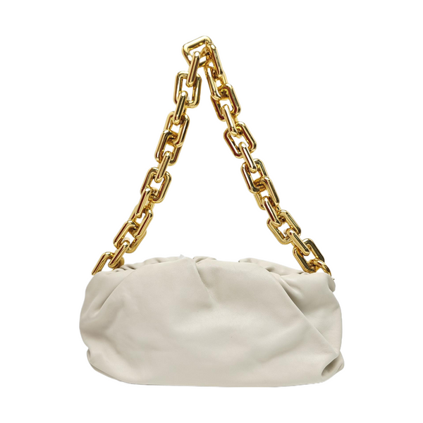 The Pouch Mini Calfskin White