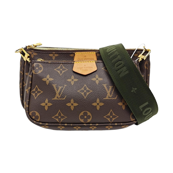 MULTI Monogram Coated Canvas Brown
