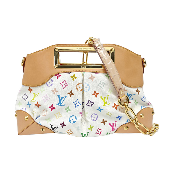LV × TM JUDY MM Monogram Coated Canvas White