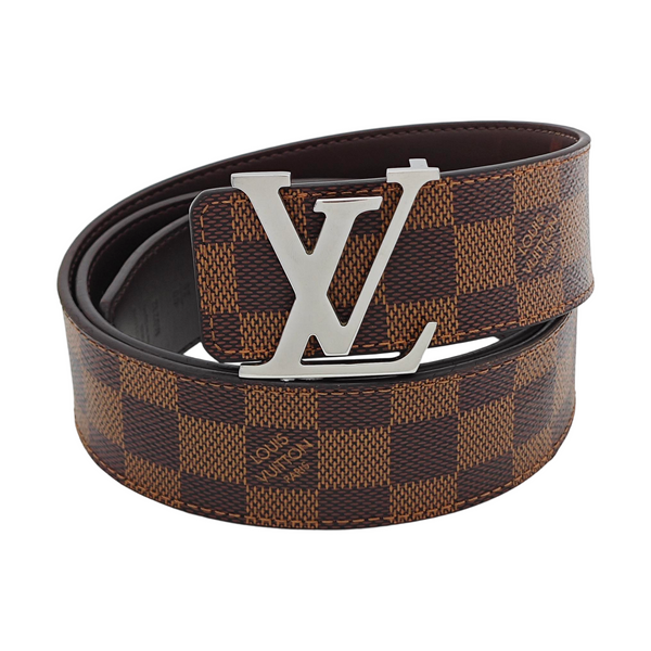 Coated Canvas Belt Brown
