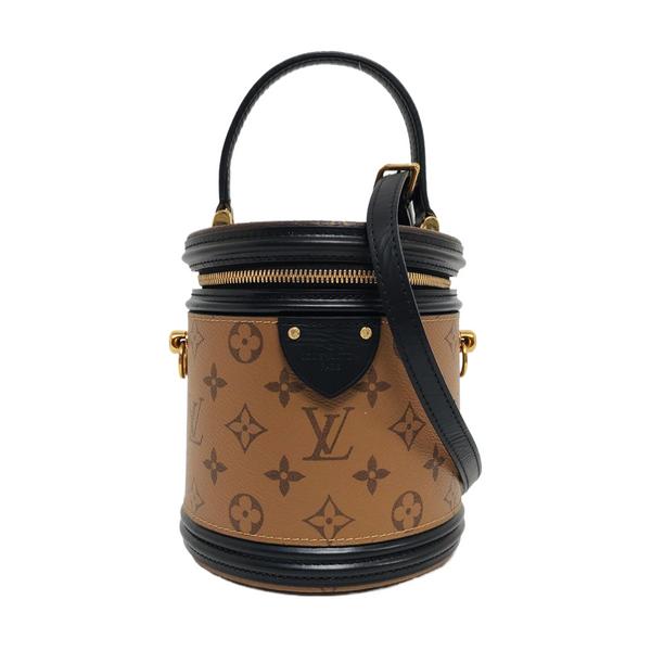 CANNES PM Monogram Coated Canvas Brown