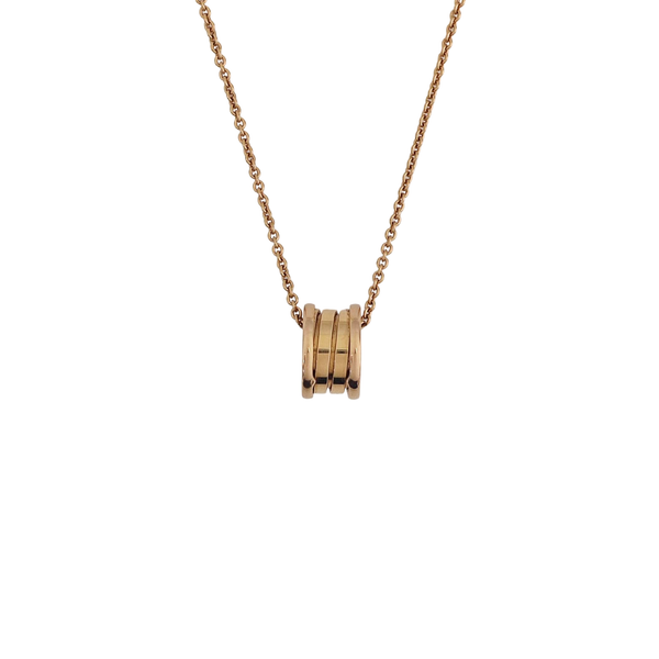 B.ZERO1 18k Rose Gold Necklace