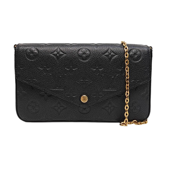 FÉLICIE Monogram Calfskin Black