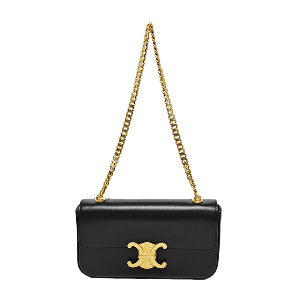 CLAUDE Calfskin Black