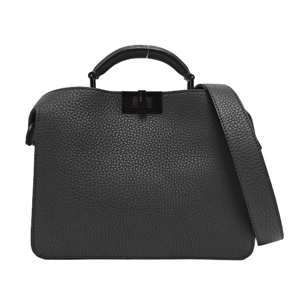Peekaboo Small Calfskin Gray