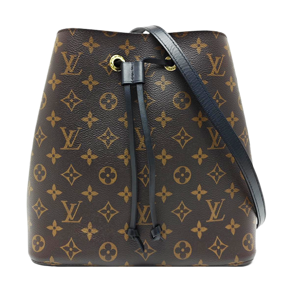 NÉONOÉ MM Monogram Coated Canvas Brown