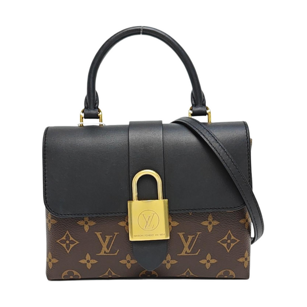 LOCKY BB Monogram Coated Canvas Brown