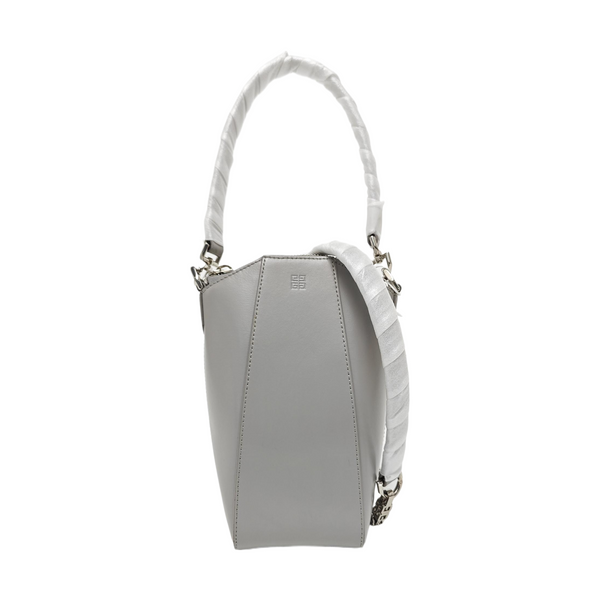 Calfskin Shoulder Bag Gray