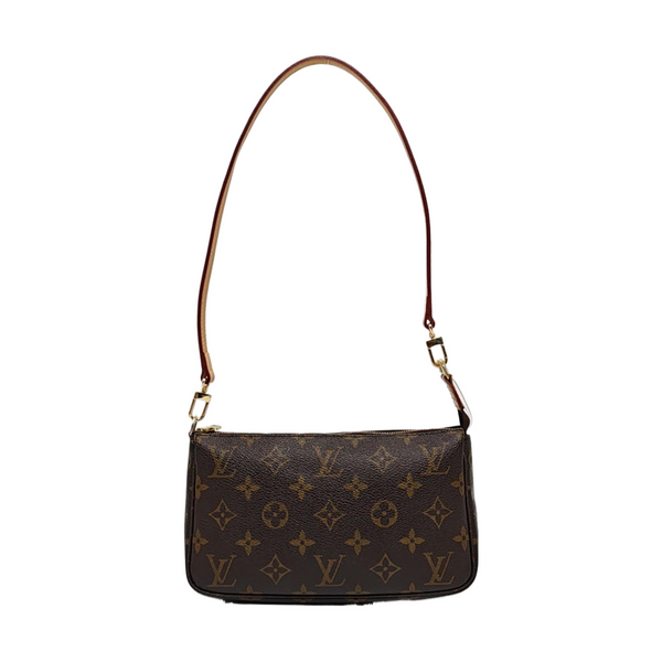 ACCESSOIRES Monogram Coated Canvas Brown