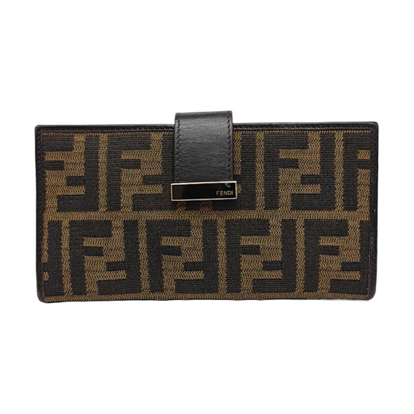 Monogram Canvas Wallet Brown