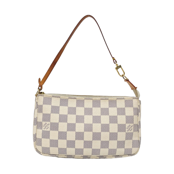 ACCESSOIRES GM Damier Azur Coated Canvas White