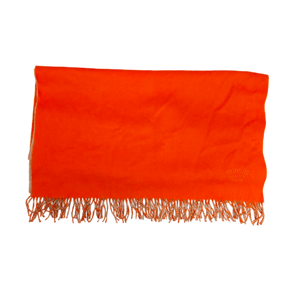 Cashmere Scarf Orange