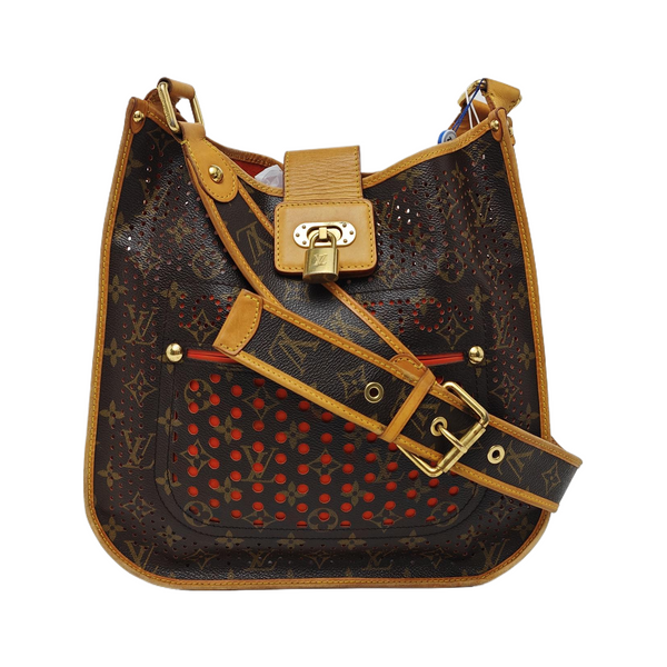 MUSETTE1 Monogram Coated Canvas Brown