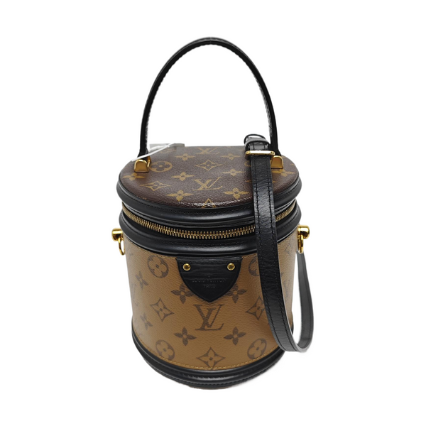 CANNES PM Monogram Coated Canvas Brown
