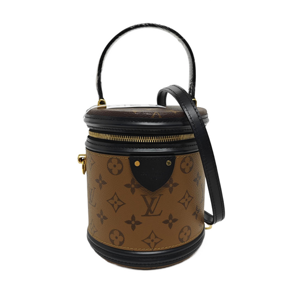 CANNES PM Monogram Coated Canvas Brown