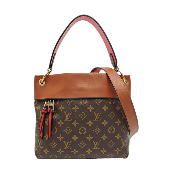 TUILERIES Monogram Coated Canvas Brown