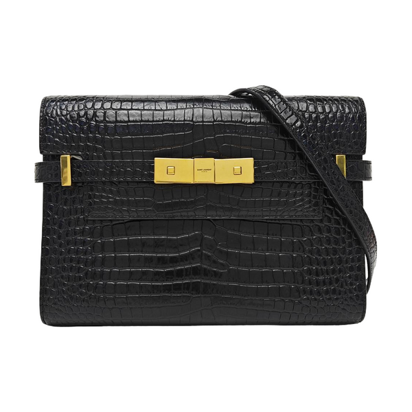 MANHATTAN Small Calfskin Black