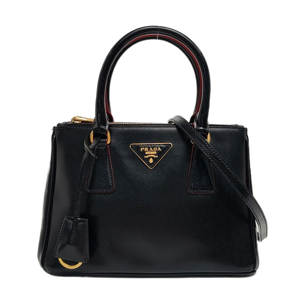 Galleria Saffiano Calfskin Black