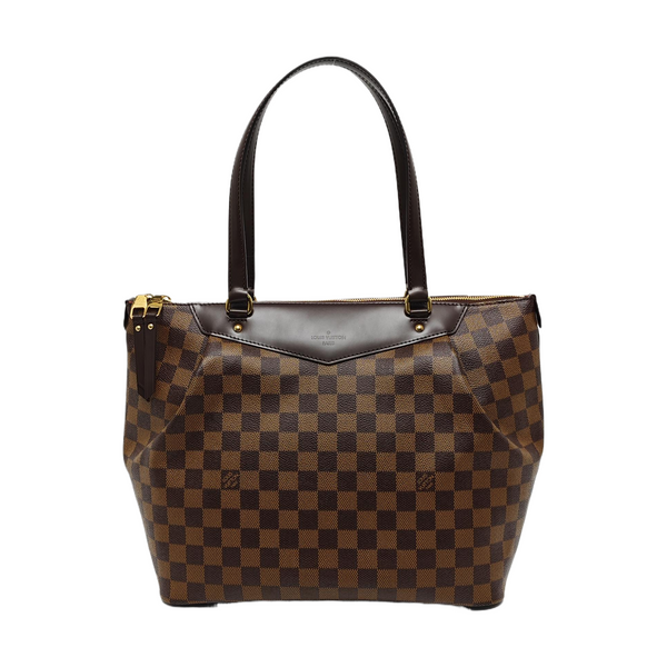 WESTMINSTER GM Damier Ebene Coated Canvas Brown