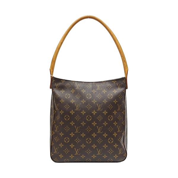 LOOPING GM Monogram Coated Canvas Brown