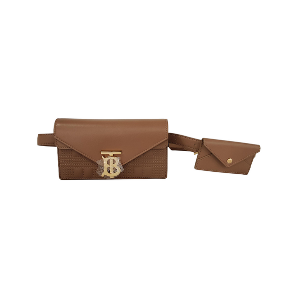 Quilted Calfskin Brown