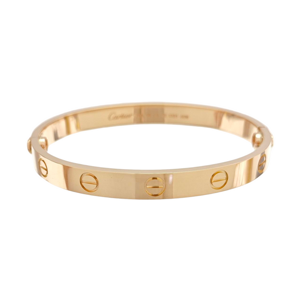 LOVE 18k Rose Gold Bangle