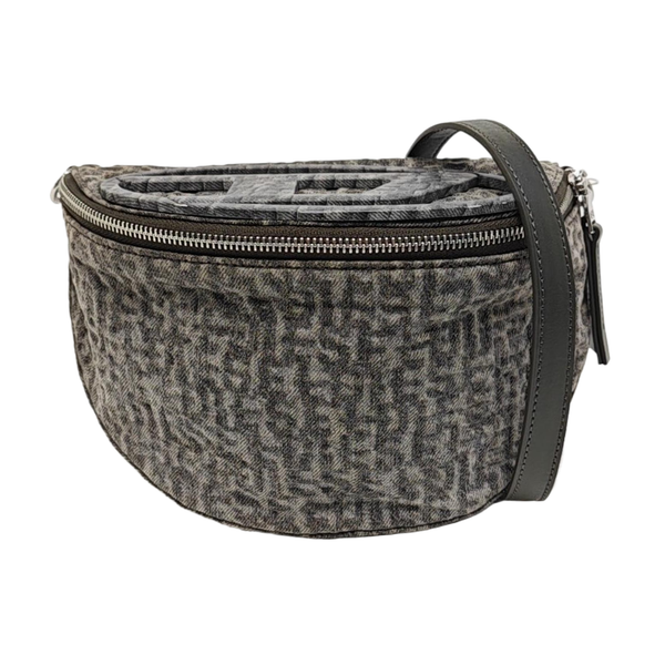 Fabric Shoulder Bag Mini Gray