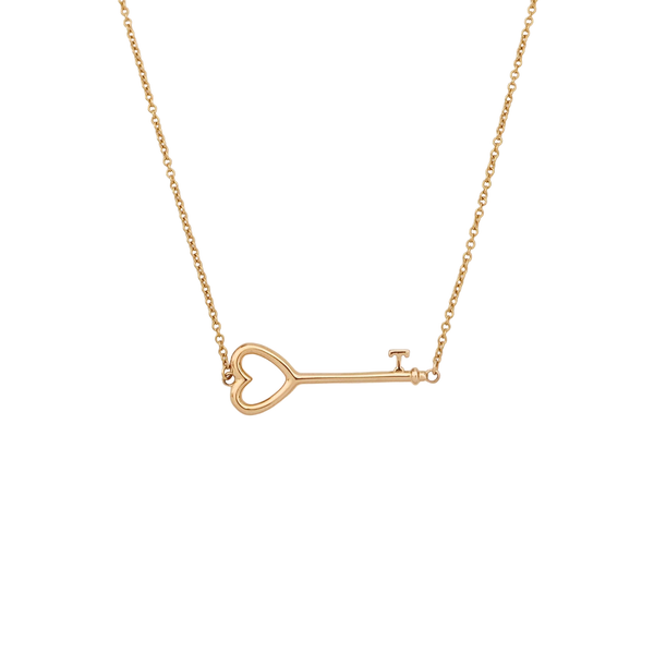Tiffany Keys 18k Rose Gold Necklace