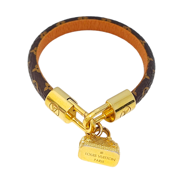 ALMA Leather Brown Bangle