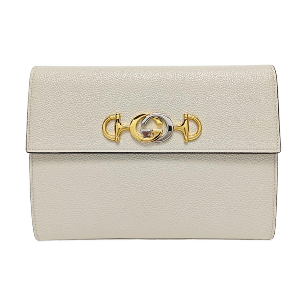 Calfskin Clutch Beige