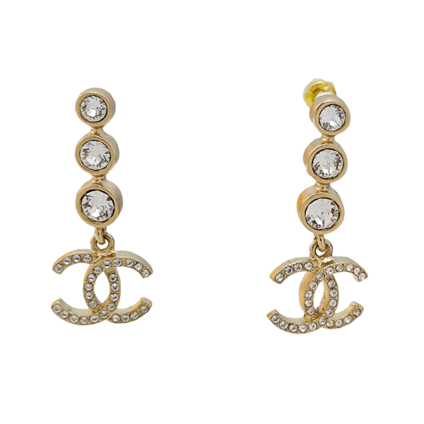 Metal Gold Stud Earrings