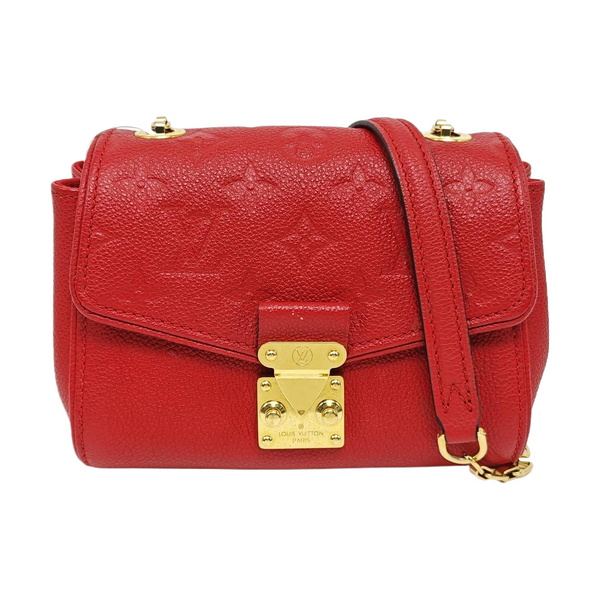 SAINT-GERMAIN BB Monogram Calfskin Red
