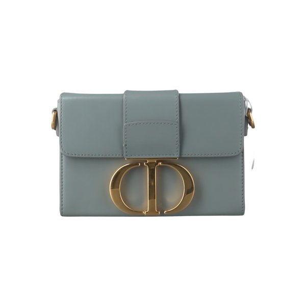 Authenticated pre-owned 30 Montaigne Calfskin Gray - Shoulder Bag at Looply