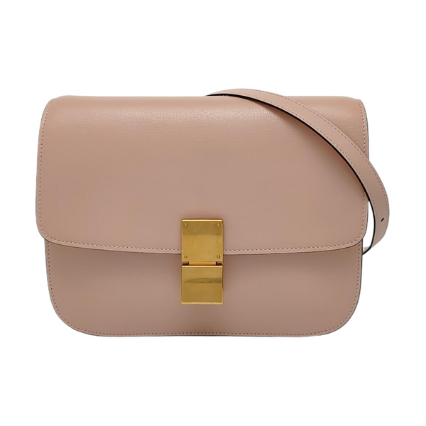 CLASSIC BOX Medium Calfskin Pink